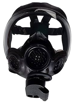 MSA 10051287 Millennium Riot Control Gas Mask - Size: Medium