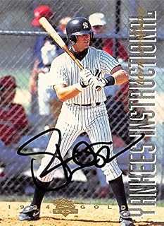 Tom Wilson autographed baseball card  New York Yankees  FT  1994 Classic Gold #1 - Compare price