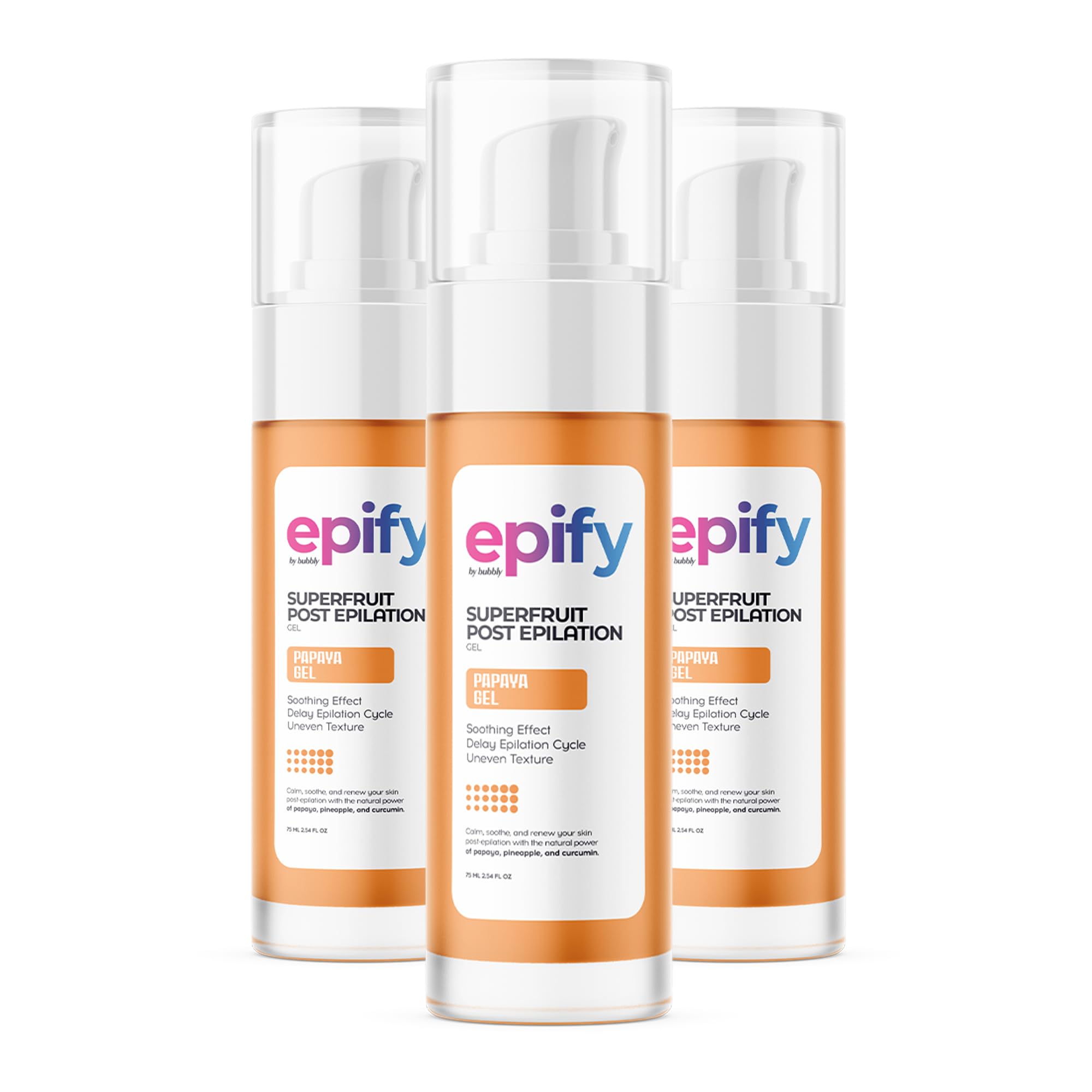 Amazon.com : Epify Superfruit Post Epilation Papaya Gel, Hair