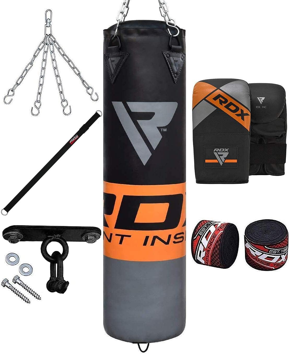 RDX Punching Bag Filled Set Kick Boxing MMA Heavy Muay