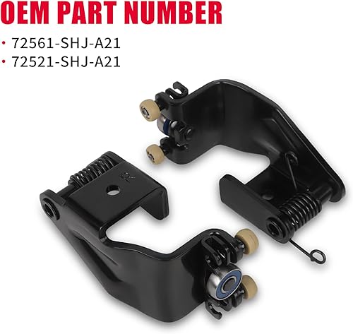 Miniatura 3 de Sliding Door Roller 1 pair for 2005-2010 Honda Odyssey EX EX-L Touring,Power Slide Door Roller Assembly Replace # Left 72561-SHJ-A21, 924-128. Right