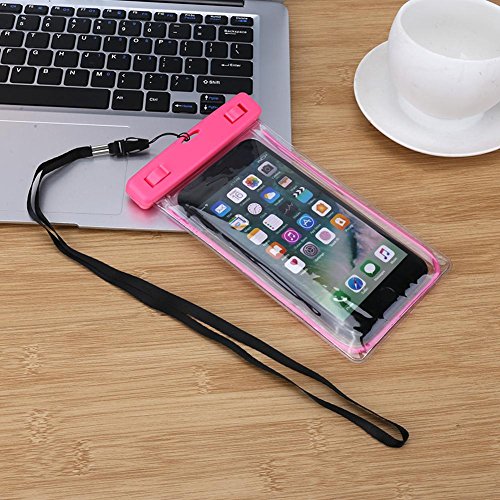 Bolsa à prova d 'água, lanterna à prova d'água com tela sensível ao toque, bolsa seca para telefon