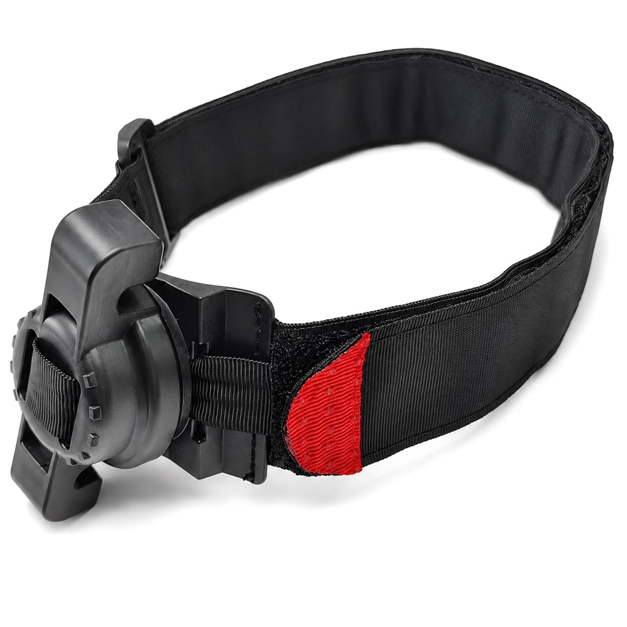 Rotary Tourniquet with Control Knob, Adjustable Medical Emergency Blood Circulation Band, Rapid One-Handed Tightening First Aid Strap for Tactical Outdoor Hiking, Camping, Trauma Kit, Black
