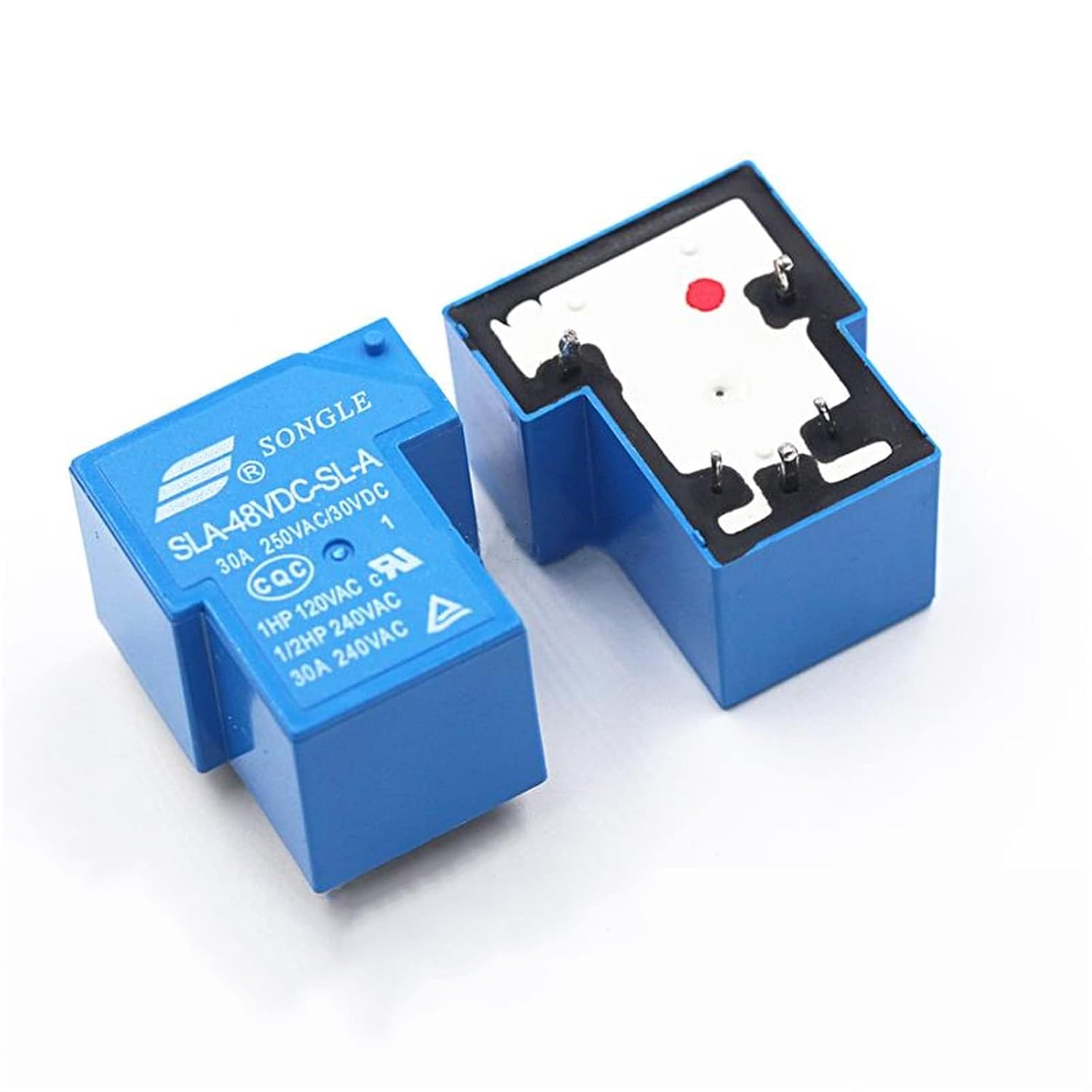 20PCS/lot Power Relay SLA-05VDC-SL-A SLA-12VDC-SL-A SLA-24VDC-SL-A SLA-48VDC-SL-A 5V 12V 24V 48V 30A 5PIN T90(SLA-12VDC-SL-A)