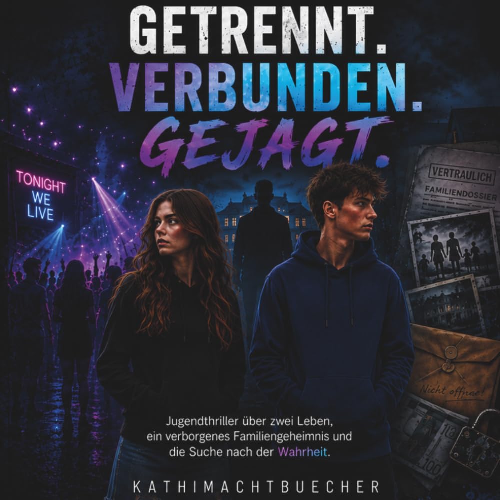 Getrennt. Verbunden. Gejagt.: Ein Jugendthriller über Familiengeheimnisse, Identität und die Suche nach der Wahrheit