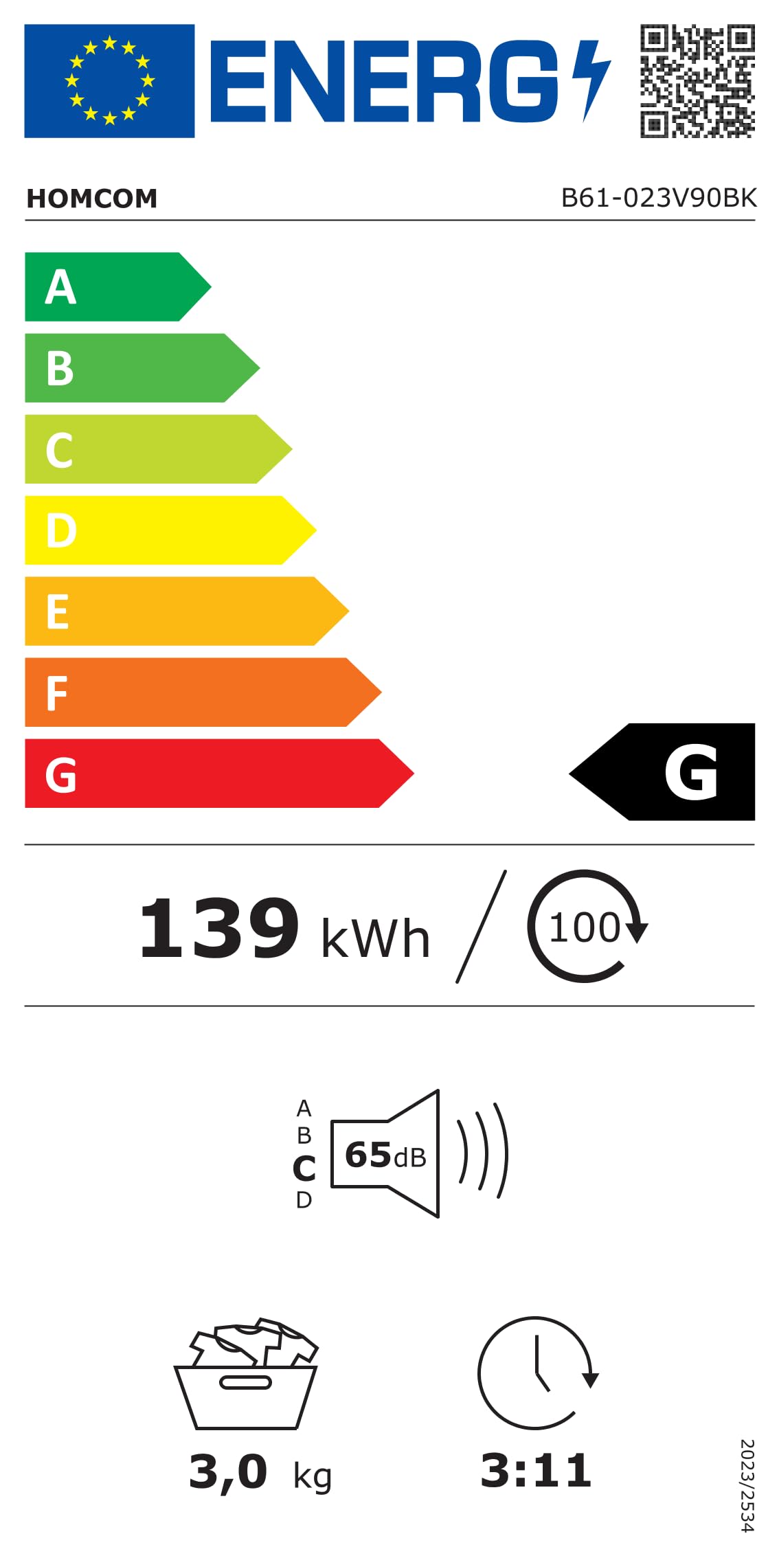 HOMCOM Wäschetrockner 5 kg Mini Ablufttrockner mit 9 Programmen bis zu 60℃, 1000W Trockner mit Knitterschutz, Doppelfilter, LED-Touchscreen, Timer, Kindersicherung für Wohnmobile, Haus, Schwarz