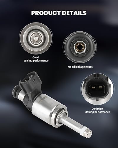 Miniatura 202 de Inyectores de combustible SCITOO de 4 agujeros aptos para 2006-2009 para Volvo para C70 2.5L, 2001-2003 2005-2009 para Volvo para S60 2.4L