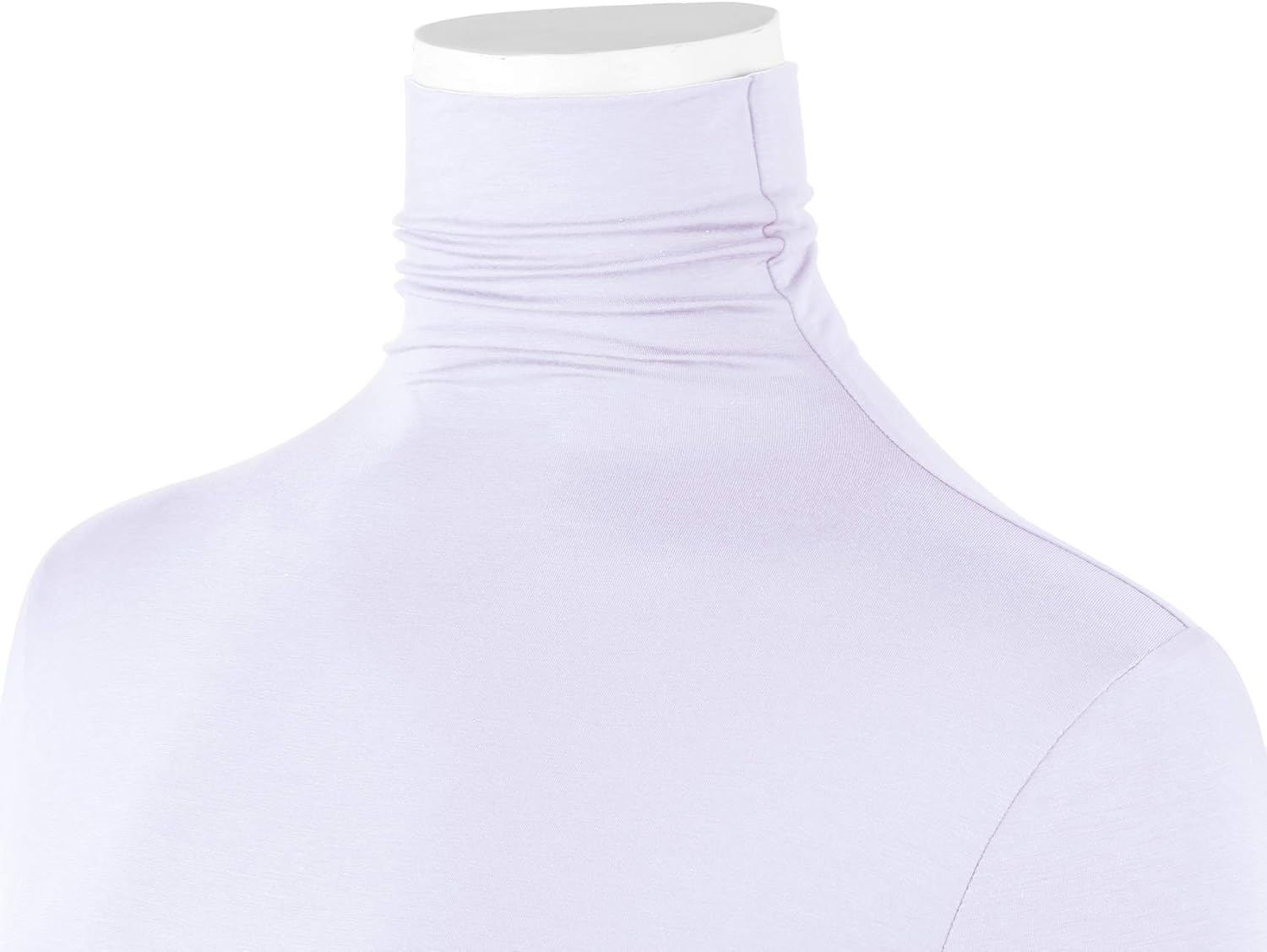 AUHEGN Women's Long Sleeve Lightweight Turtleneck Top Pullover Casual Active Layer Tops Shirts - Image 4