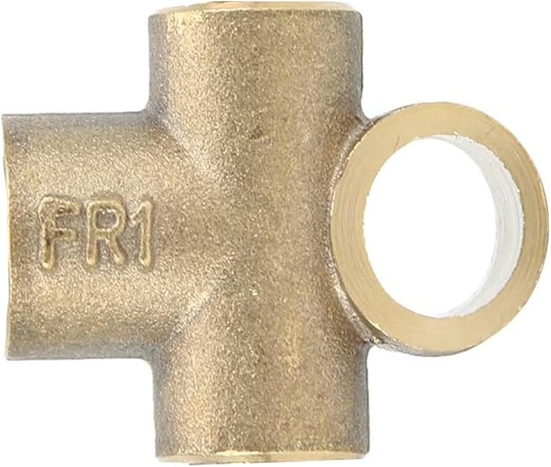Conexão Tê de Freio 3 Vias WenTigDY para Tubo de 3/16" – 1 unidade