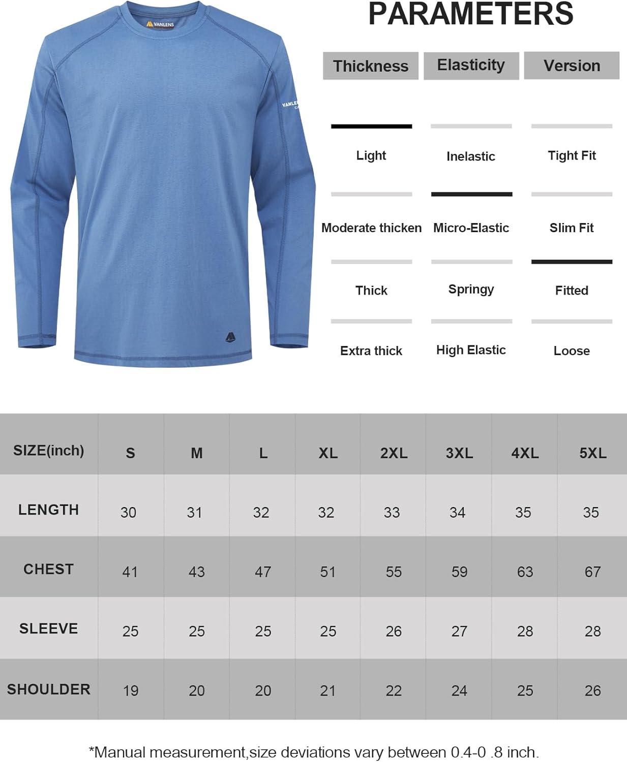 FR Shirts for Summer 4oz Lightweight Flame Resistant Base Layer CAT1 Fire Retardant Crew Shirt - Image 7