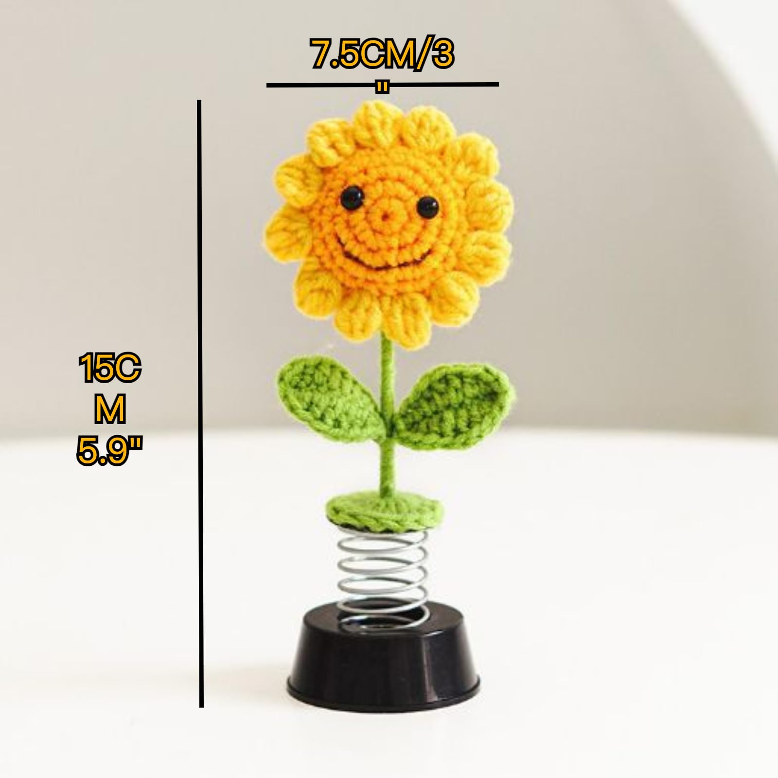 Golden Sunburst - Handgemaakte Wixárika Zonnebloem Kralenketting uit