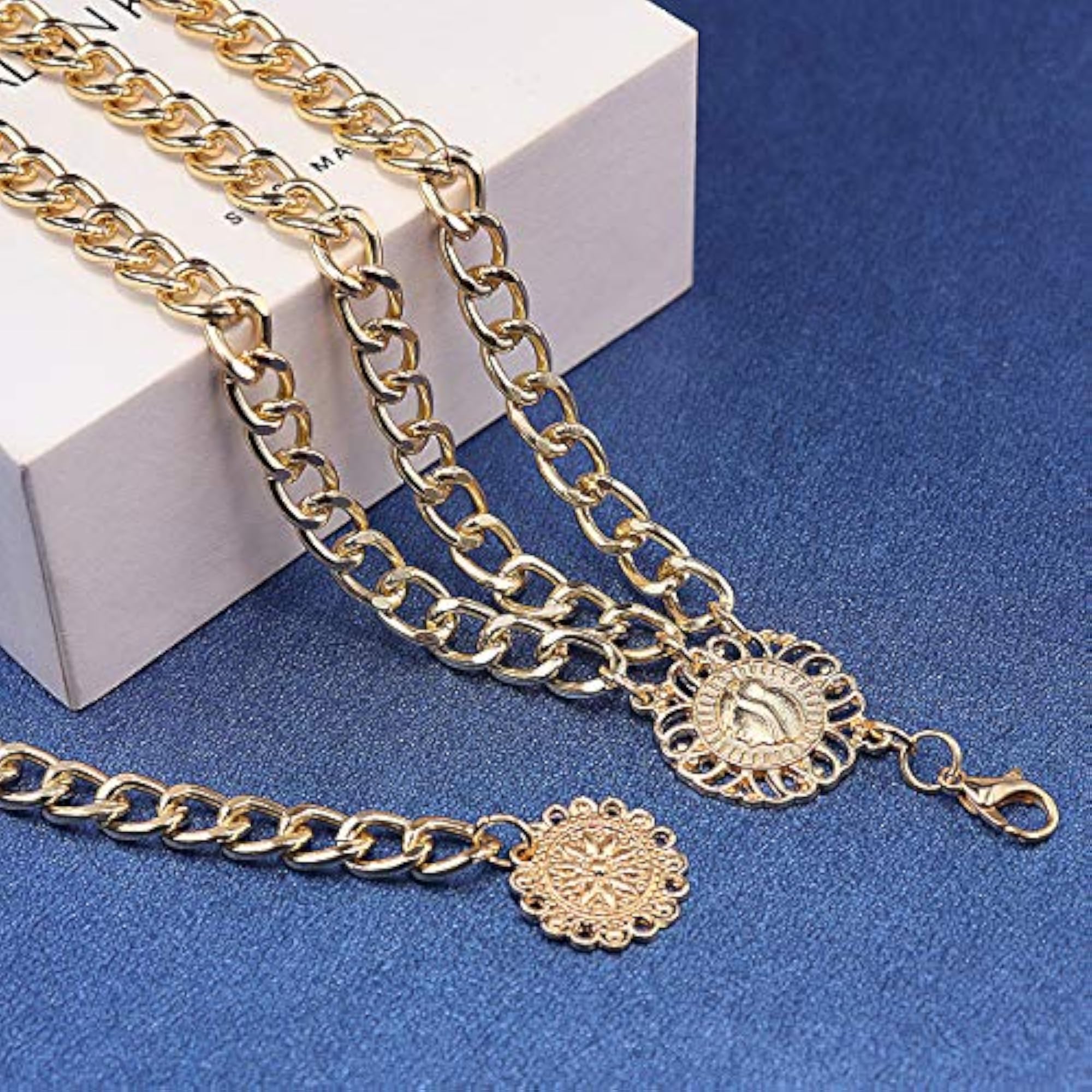 Women's Multilayer Body Belly Chain, Elegant Waist Accessory