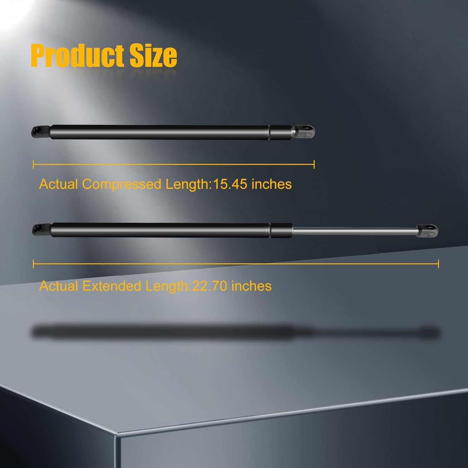 6156 Rear Hatch Tailgate Lift Supports for Chevrolet Suburban 1500 2500 / Tahoe 07-14, for GMC Yukon 07-14, for Cadillac Escalade 07-13, Liftgate Struts Shocks, 2 Pcs