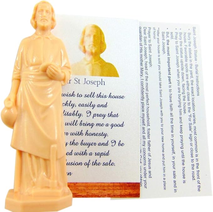 Estatua San José Westmon Works Venta Casa Kit Completo con Oración miniatura 7