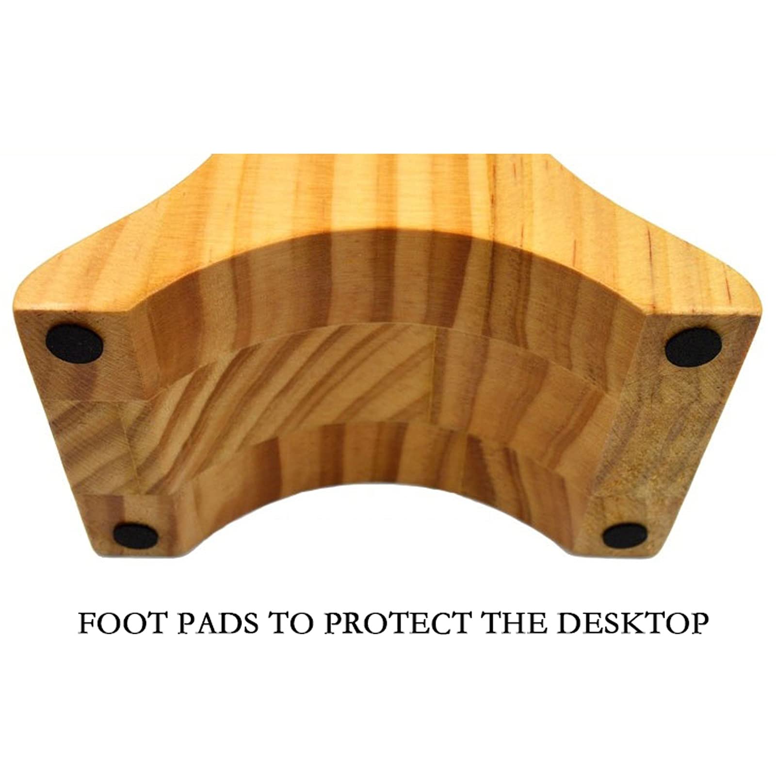 Soporte Auriculares Titular de auriculares Soporte de auriculares de madera único Estudio creativo Herramientas verticales for auriculares Soporte Soporte Soporte soporte multifuncional Soporte Cascos