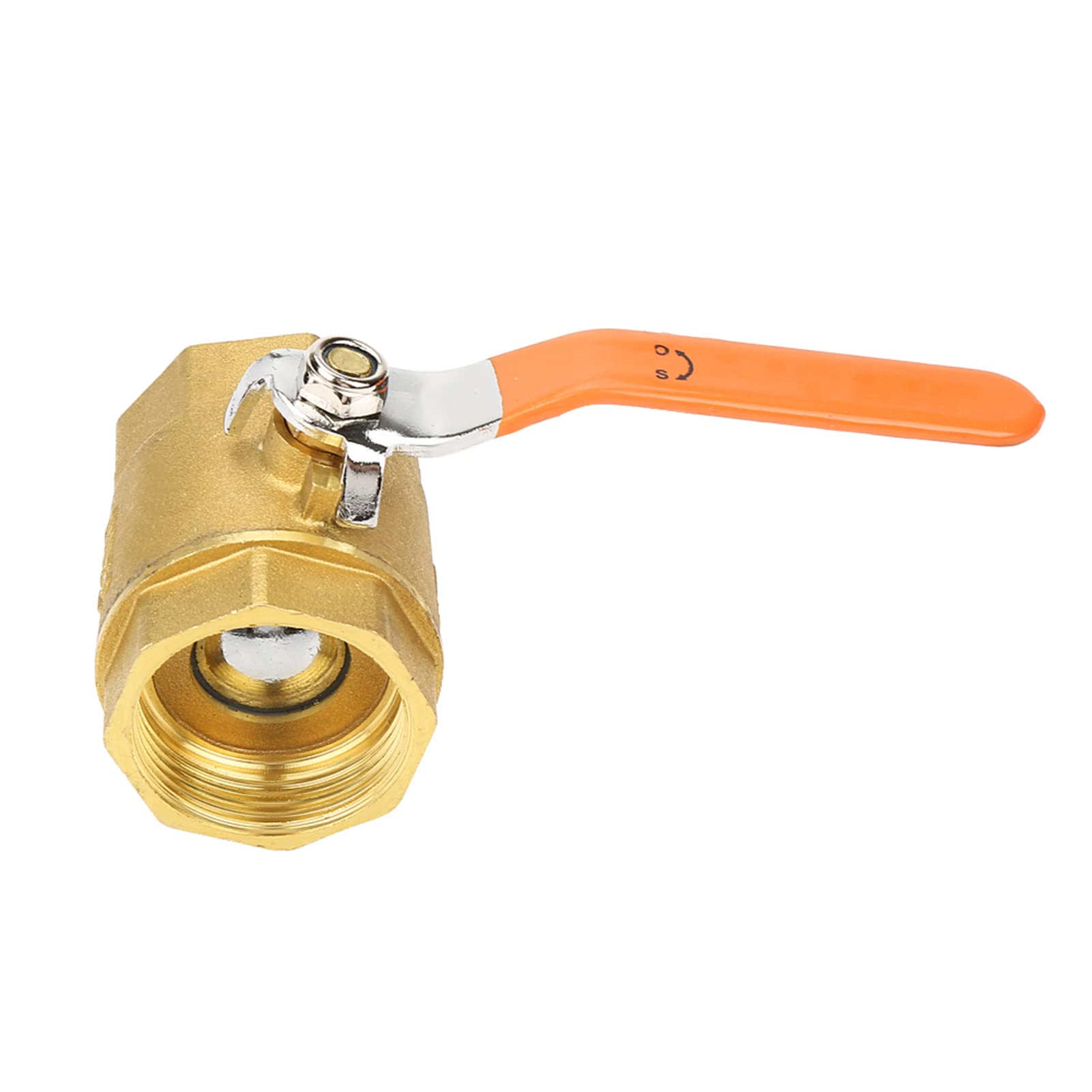 Vanne DN32 1-1/4 BSP en laiton pour circuits d'eau et gaz de plomberie