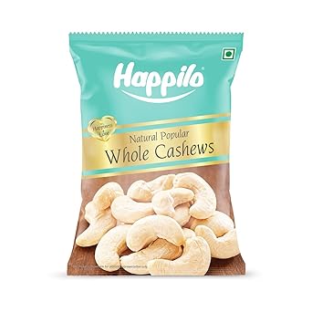 Happilo Natural Popular Cashews 400g Value Pack | Dry Fruits, Kaju, Healthy Snacks | Unsalted Cashew Nuts | Crunchy, Nutritious & Delicious Nuts | Rich in Protein, Magnesium & Phosphorus