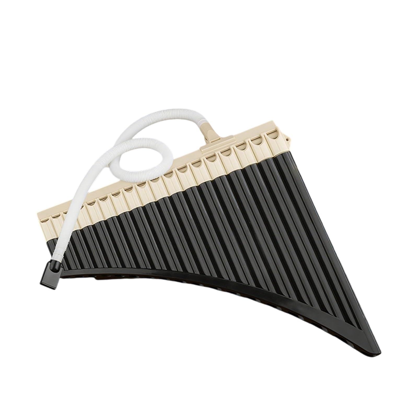 Profesjonalny Instrument Dęty Drewniany Typu Fletnia Pana 16 18 Piszczałek Materiał Żywiczny Z Akcesoriami(18 beige brown)