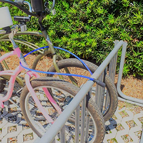 Dockslocks Anti-Theft Weatherproof Straight Security Cable With Key Lock For Kayaks, Bicycles, Paddleboards, Equipment And More 10Ft #TOP7