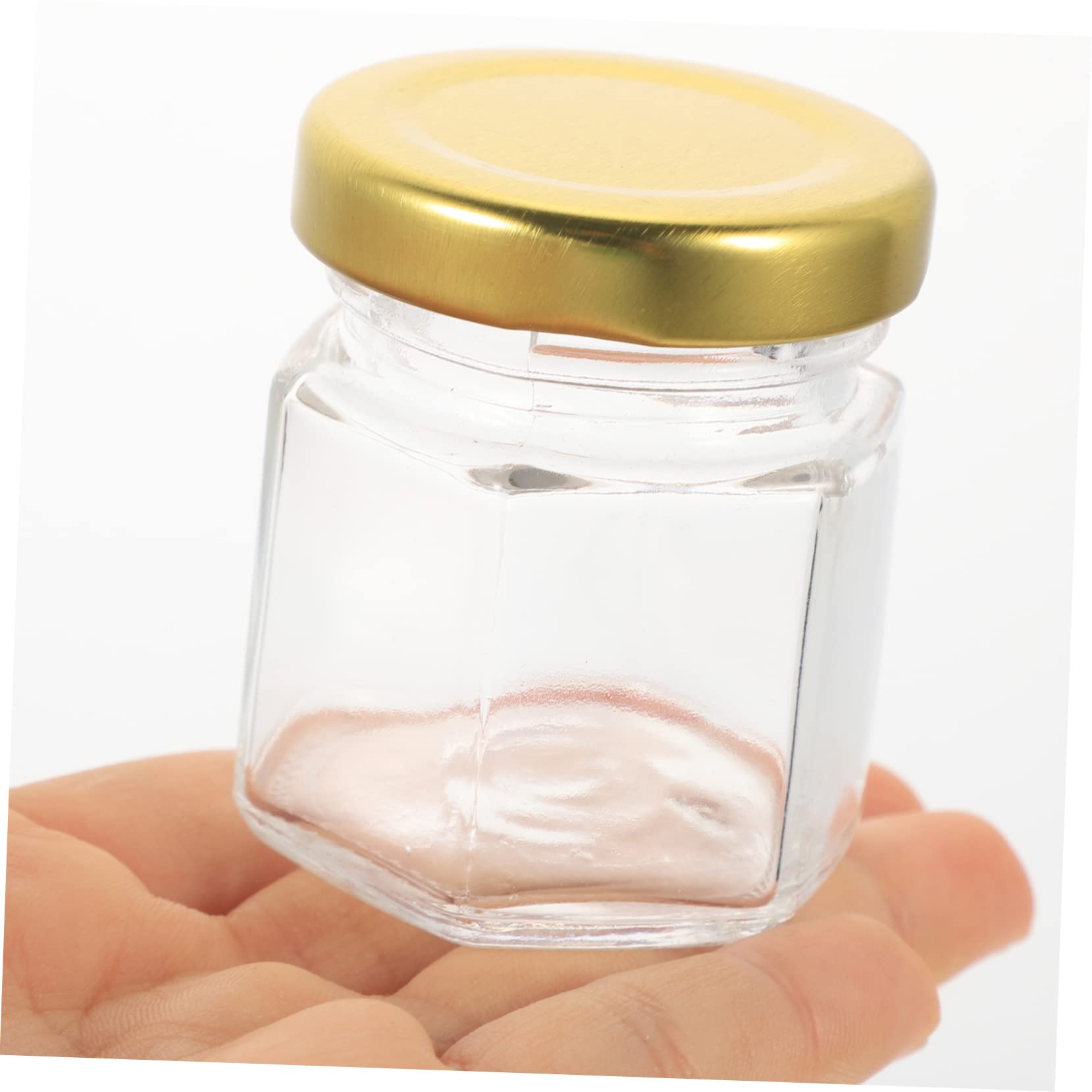 IMIKEYA 20piezas Jar De Miel De Vidrio Sellado Tarro Miel Contenedor Dispensador
