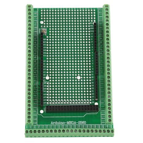 R31 Prototype Screw Terminal Block Board Kit, Durable Electronics Terminal Blocks Module with 84 Pins for Projects