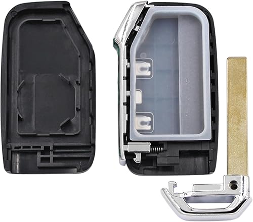 Miniatura 2 de Oulesh Fundas para llavero de coche para Kia K5 Forte Sportage Cerato, 3 botones Smart Remote Key Shell