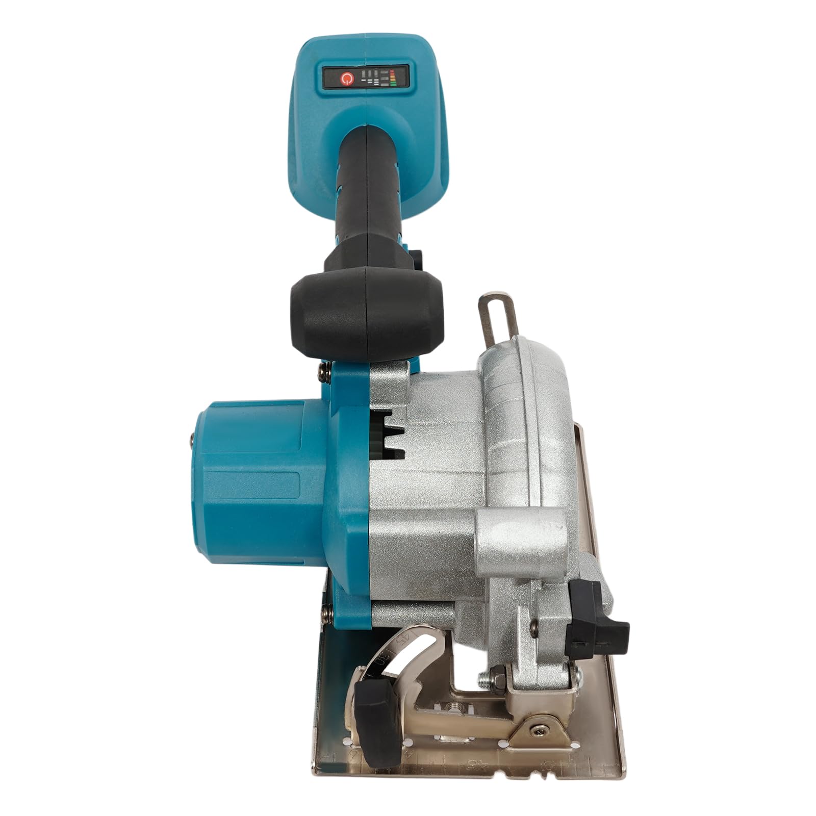 Sierra circular eléctrica sin escobillas de 2280 W, 6200 rpm, con 2 hojas de sierra de 127 mm, profundidad de corte 0-41 mm, biselado de 0 a 45 °, sin batería ni cargador