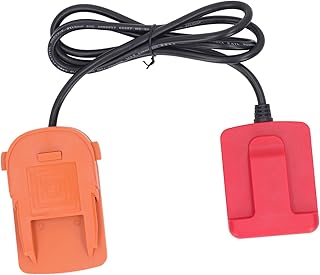 Jauarta Battery Extension Cord Tool BAT618 18V Li Ion Battery Adapter with Cable for Ridgid 18V Power Tool