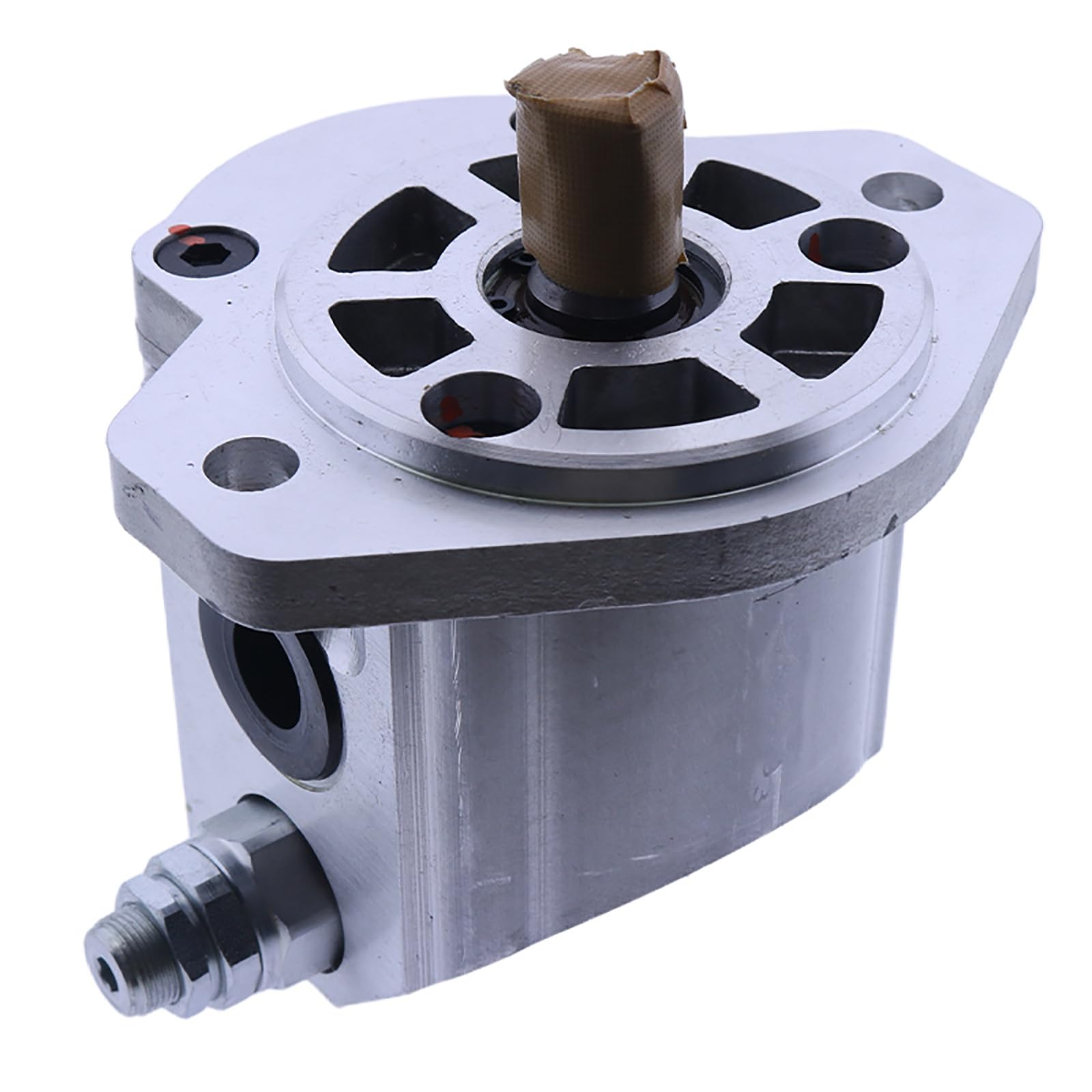 FridayParts 307-3036 3073036 CA307-3036 Hydraulic Fan Motor Compatible for Caterpillar CAT Engine 3044C 3024C Skid Steer Loader 216B 226B 232B 236B 236D 242B 242B3 242D 252B Replacement