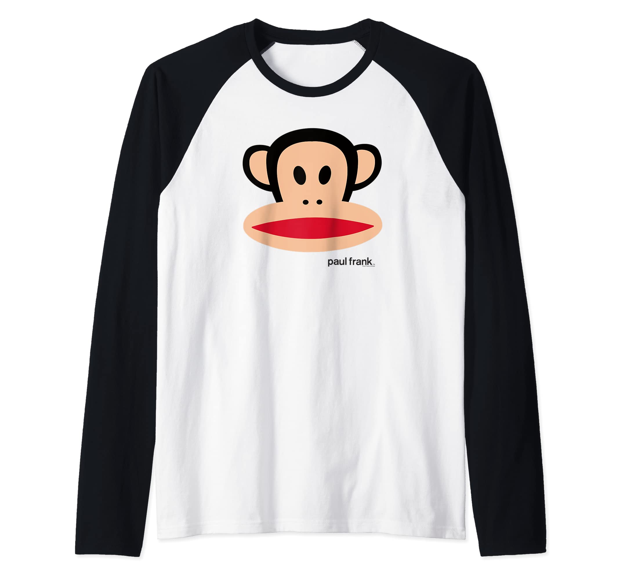 Julius The Monkey Big Face Raglan Baseball Tee