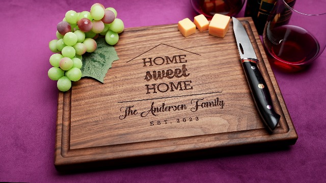 Tabla de Cortar Personalizada de Madera miniatura 7