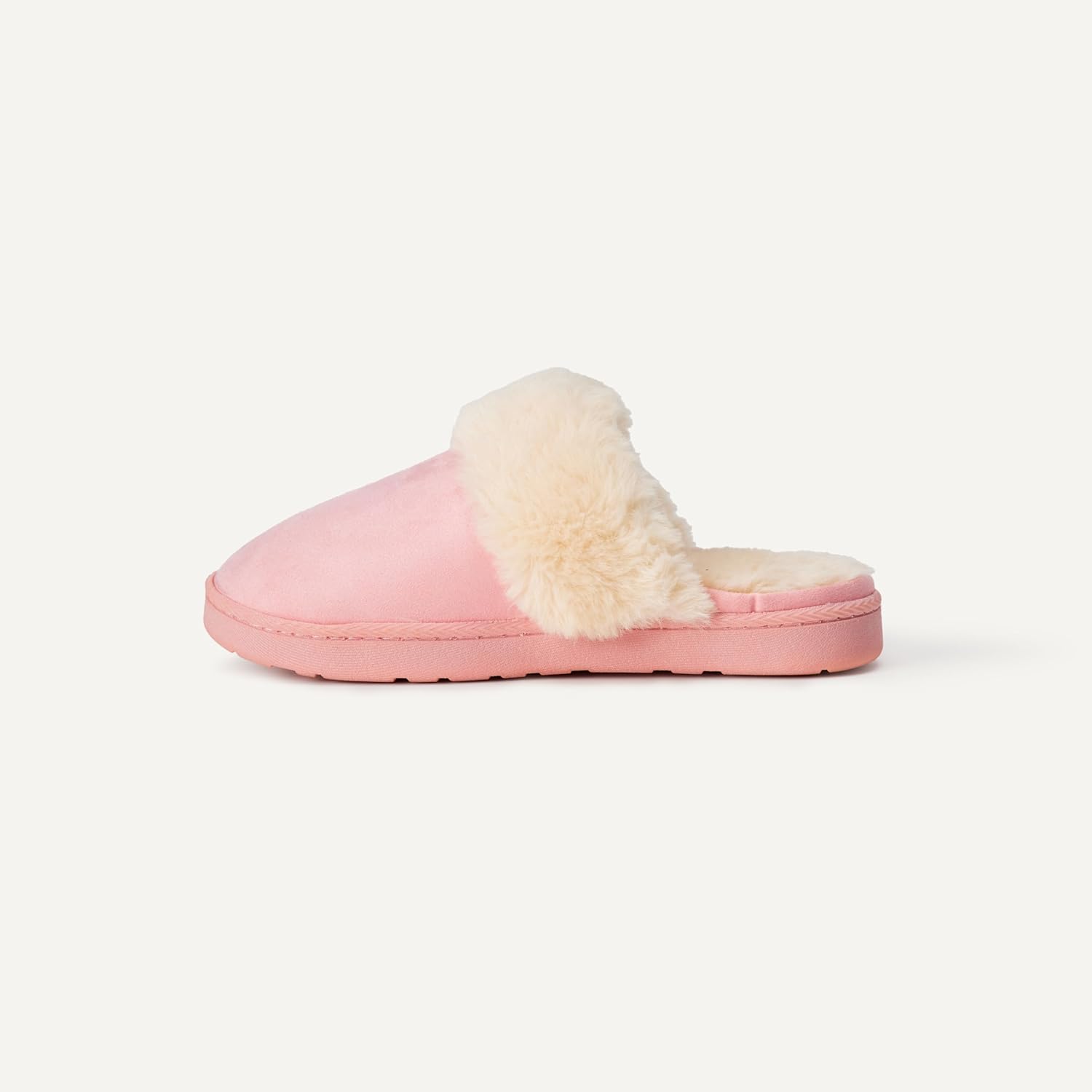 Amazon Essentials Girls' Cosy Faux Fur Trim Slippers - Image 3