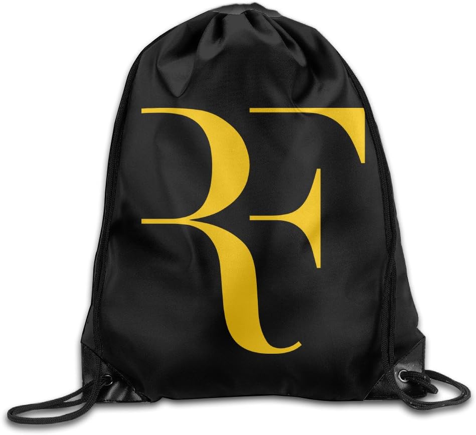 MGTER66 Backpack Gymsack Gym Sack Roger Federer Logo White