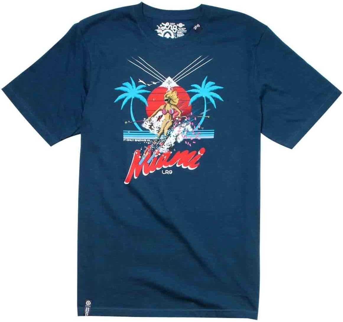 LRG Men's It Only Snows In Miami T-Shirt