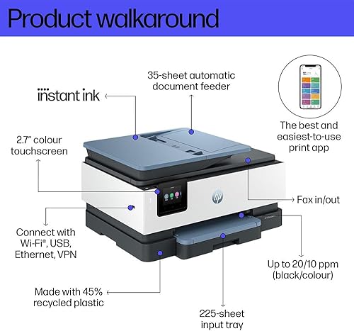 HP OfficeJet PRO 8135e 40Q47B — nuotrauka 4