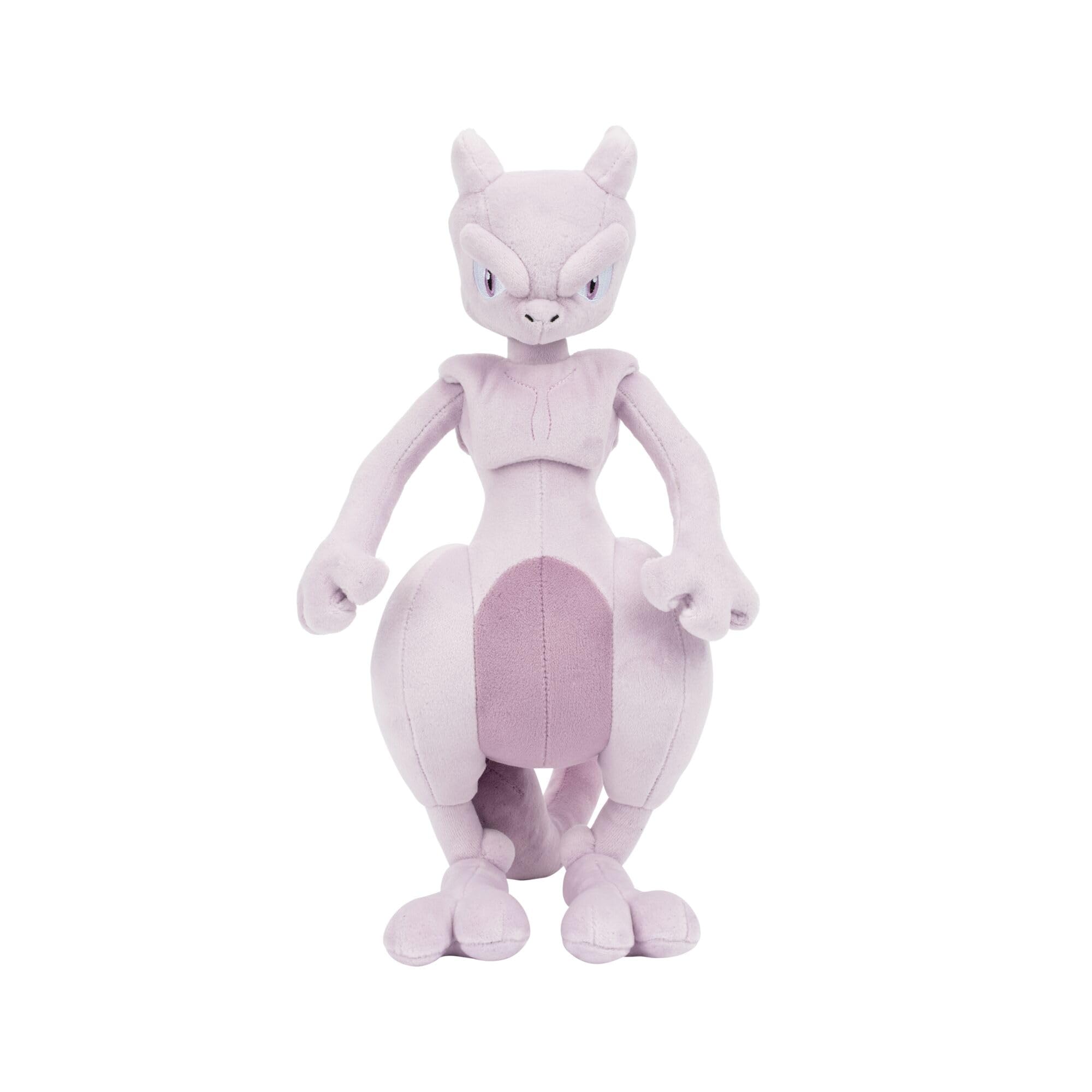 Pokémon Mewtwo Plush - 12-Inch Soft Plush with Authentic Details