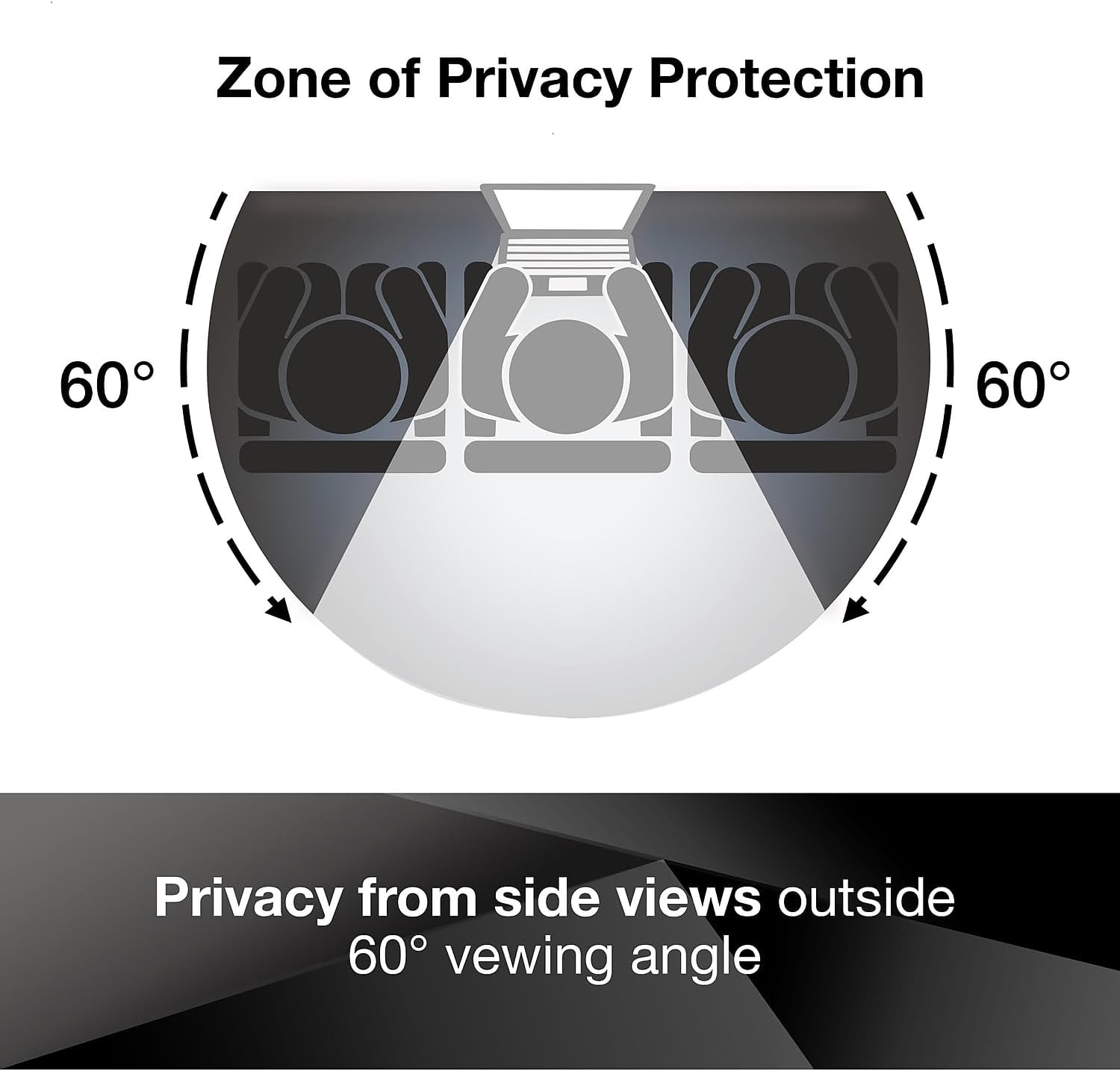 3M™ Privacy Filter for 14in Laptop, 16:9, PF140W9B