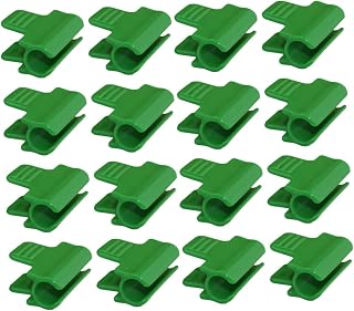 Angoily 20pcs Shed Accessories Vines Greenhouse Greenhouse Clips Clamp Plastic PVC Pipe Clips Snap Clip Embossed Card Gardening Supplies Plastic Clip Pipe Clamps Plastic Clamp