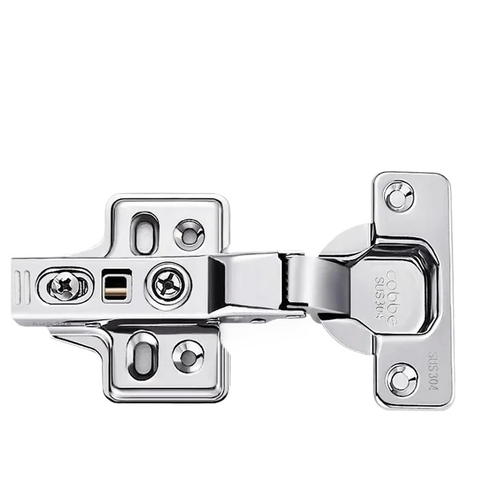 Kdhcvkz Black 1Pcs 304 Stainless Steel Hinge Cabinet Door Spring(Black)