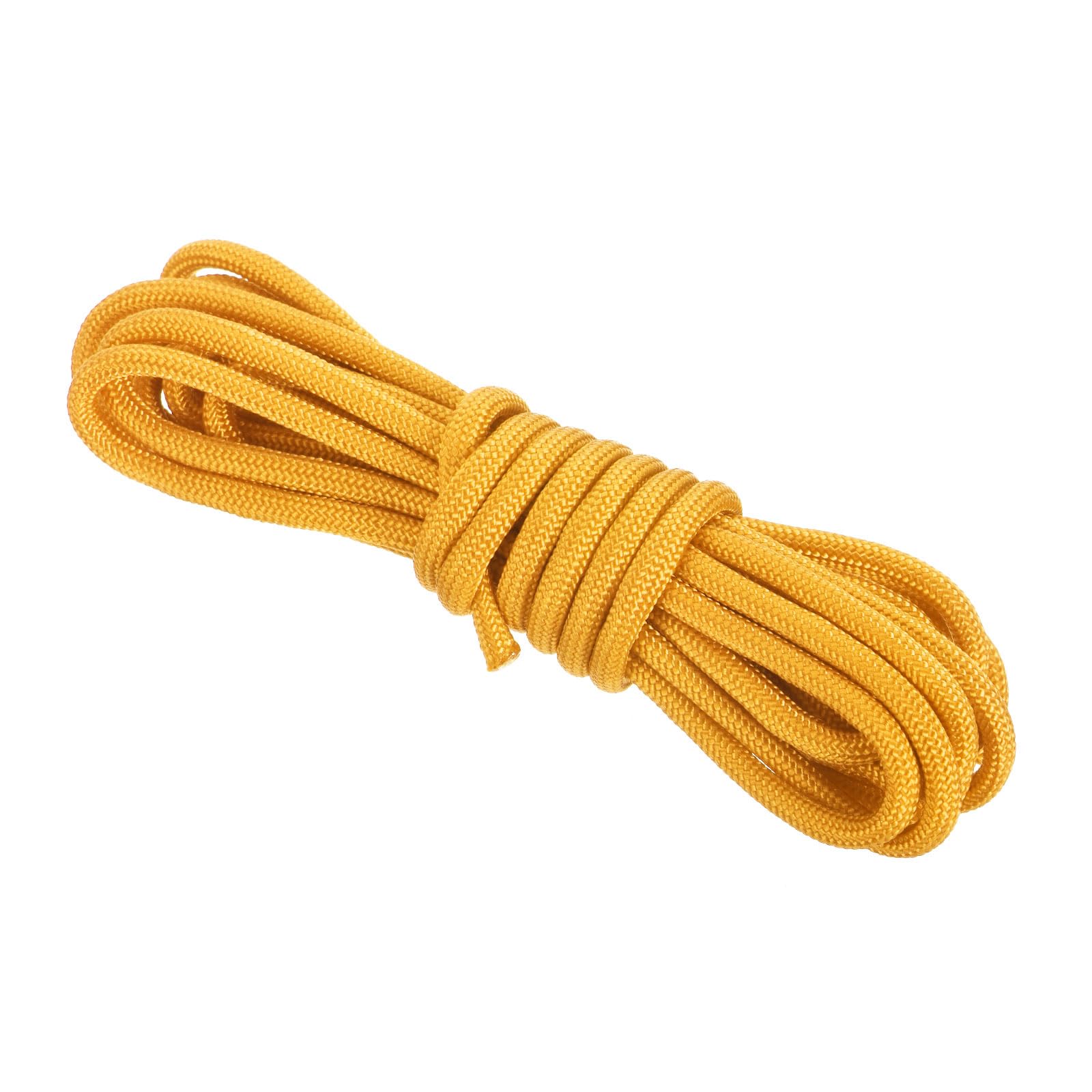 Rebower 550 Paracord Rope 3 m, 4mm Thin Paracord Nylon Cord 7-Strand Core [for Tent Camping Outdoor Gear] - Orange
