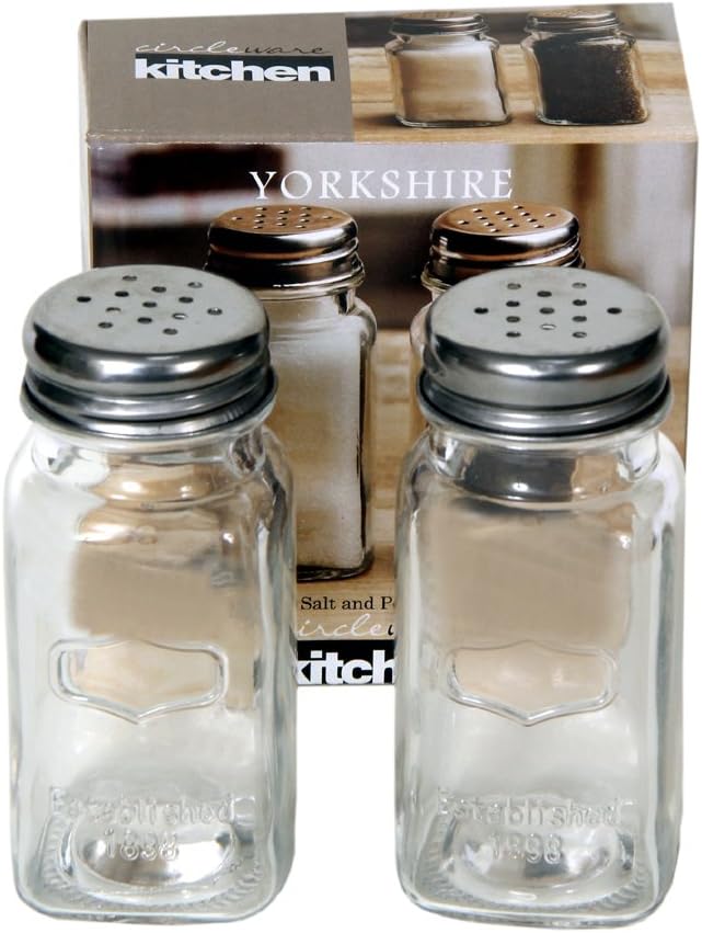 Yorkshire Salt and Pepper Shaker Set Home & Kitchen