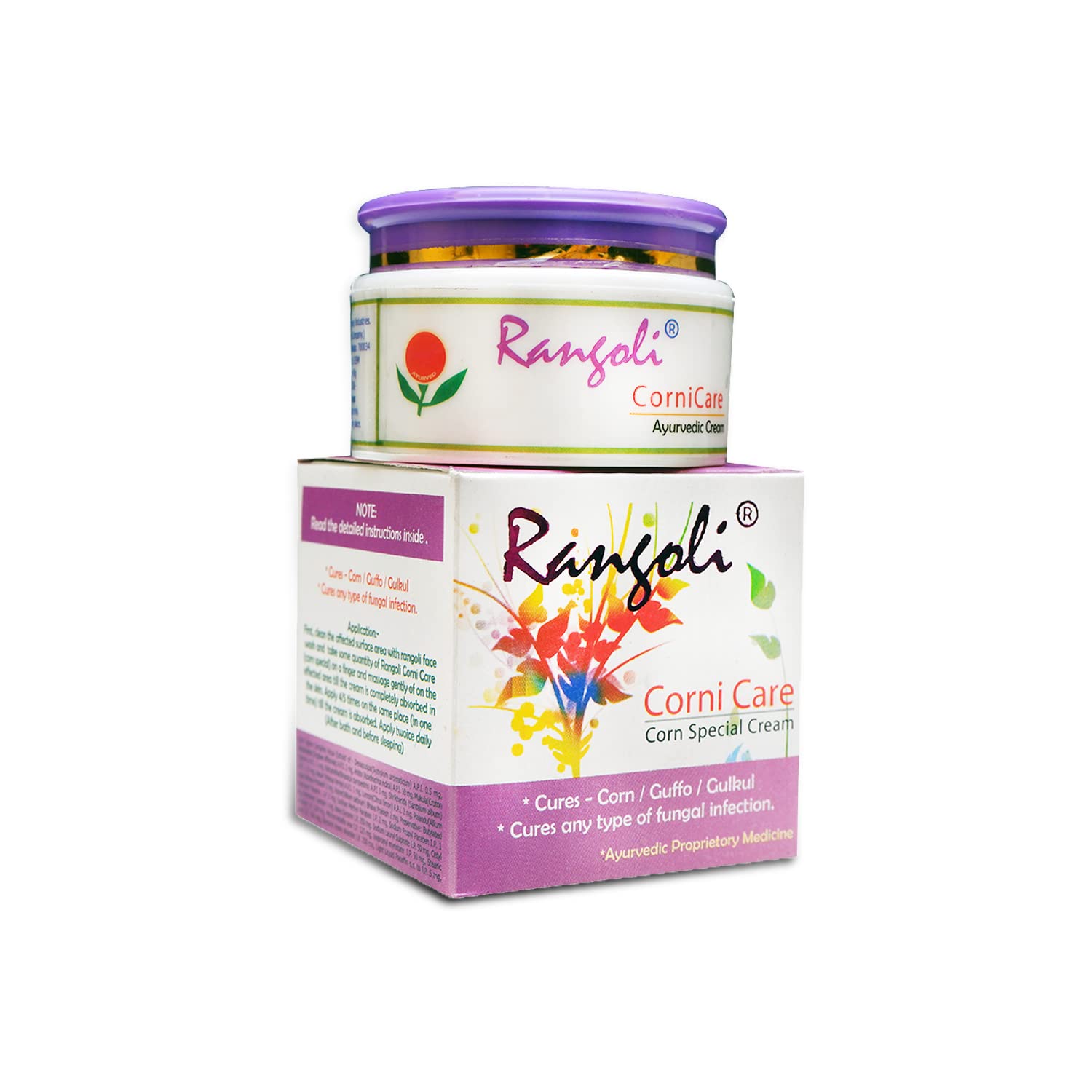 Rangoli Ayurved Corni Care Corn and Callus Special Cream Help to