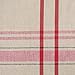 DII French Stripe Dining Table Collection Farmhouse Style Tablecloth, 60x84 Inches, Taupe/Red