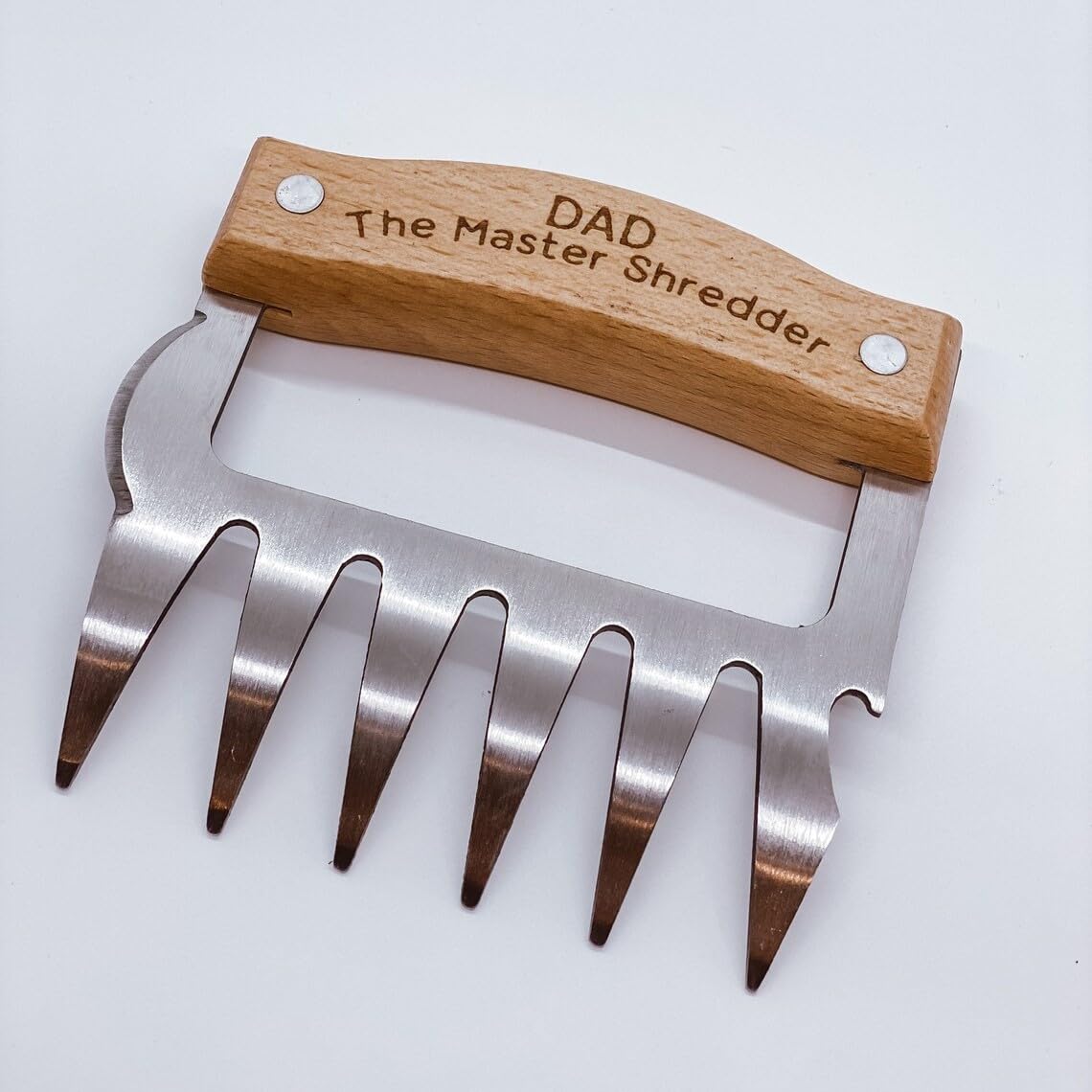 WODORO Custom Personalized Meat Claw Shredders, Set of 2, Dad’s Birthday, Dad BBQ