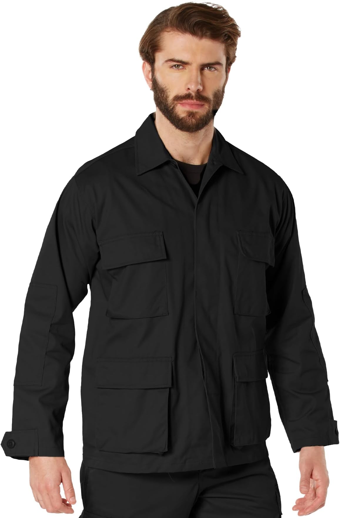 Color Camo BDU Shirt Military Shirt