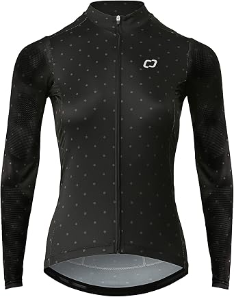 CATENA Womens Cycling Long Sleeve Jersey Breathable Bike Shirt Bicycle Clothing Quick Dry Top