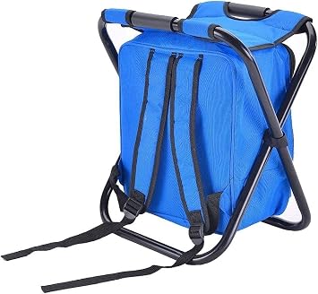 Camping Chair, Beach Chair Folding Folding Chair Outdoor Folding Camping Fishing Chair Sturdy Comfortable Stool Portable Backpack Seat Bag Economy Fishing Chair