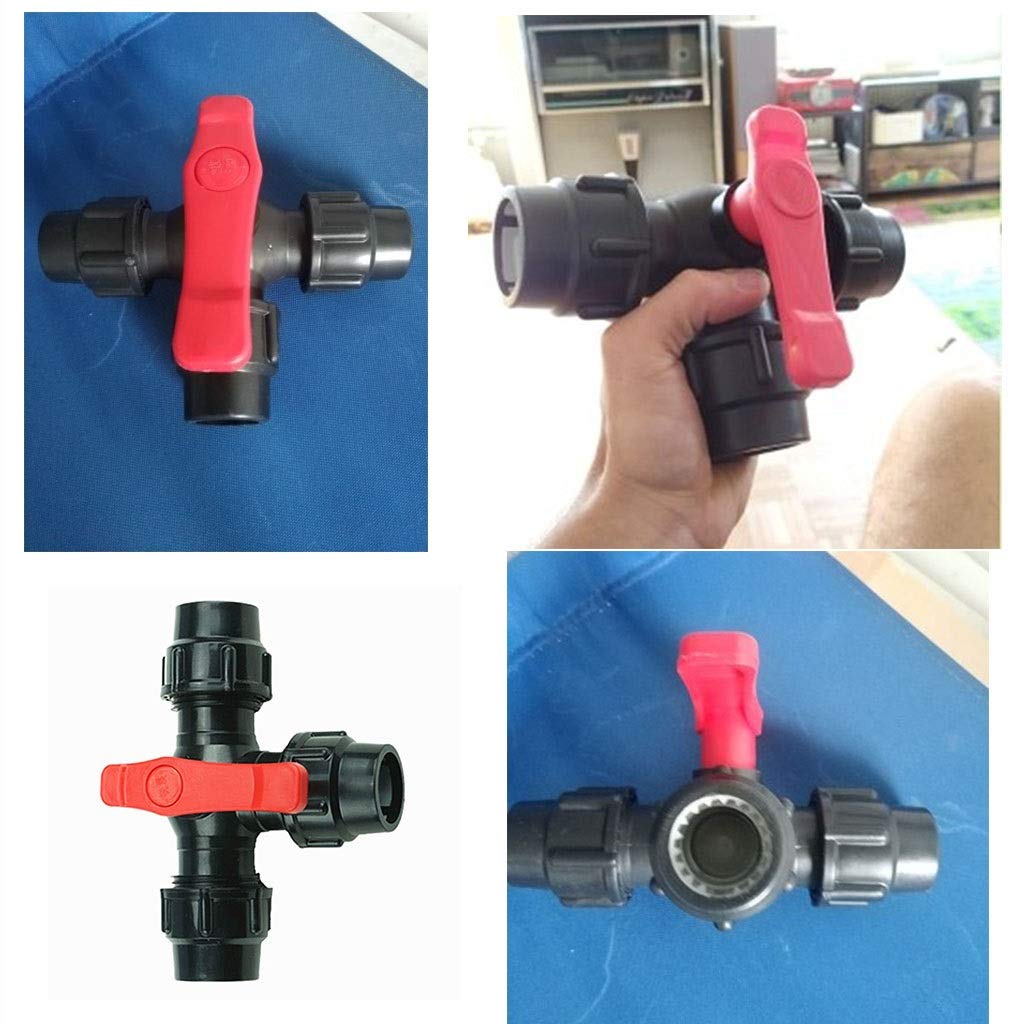 Tecmolog 3/8" Deviatore A 3 Vie Ottone T Valvola Interruttore - Foto 6