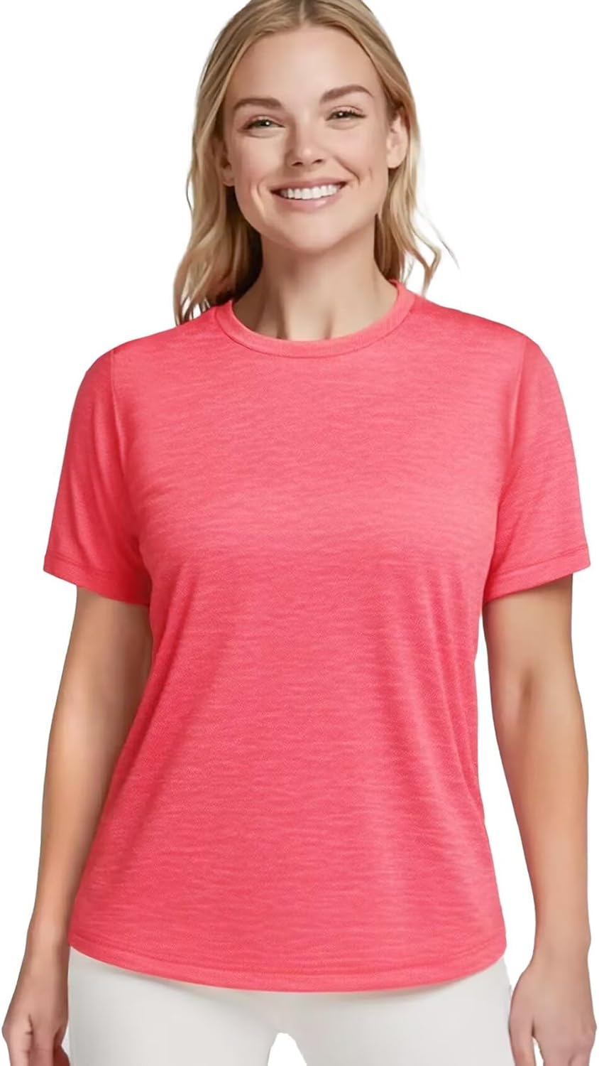 Zengjo Womens Athletic Shirts Short Sleeve Loose-Fit Activewear Tops Soft Lightweight Yoga Gym Summer Casual Zengjo Womens Athletic Shirts Short Sleeve Loose-Fit Activewear Tops Soft Lightweight Yoga Gym Summer Casual