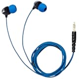Surge+ 100% Waterproof Headphones - Noise Canceling, Sweatproof, IPX8 Swim Earbuds with Bass Boost, Multiple Earplug Sets, for Swimming, Running & Underwater Activities - Black/Blue